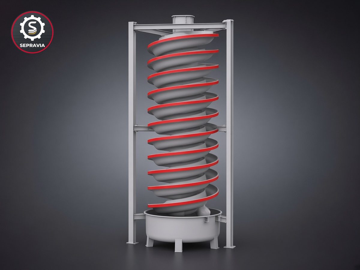 Spiral Chute FRP 5LL